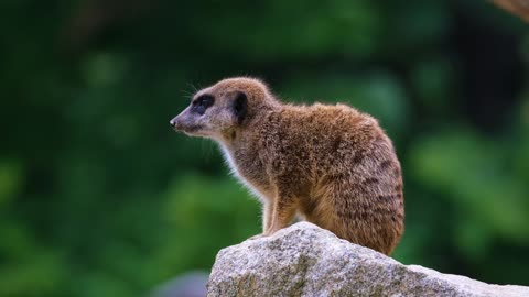 Meerkat Curious Cute