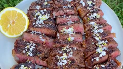 Steaks in a Butter Bath Recipe | Over The Fire Cooking
