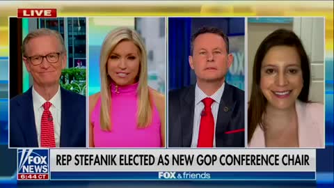 Elise Stefanik joins Fox & Friends to talk about our united House GOP and CORRUPT CUOMO. 05.17.21