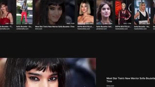 This video is about the actor Sofia Boutella and a few others, exposing them