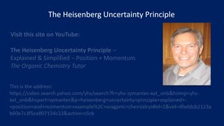 PS16 Heisenberg Uncertainty Principle