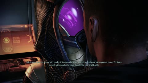 Tali romance part 4 Mass Effect 2