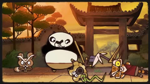The Ultimate Kung Fu Panda Cartoon Recap 😁