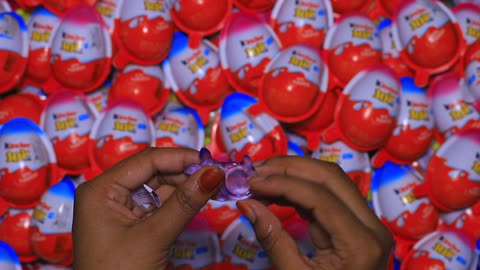 300 Yummy Kinder Surprise Egg Toys Opening - A Lot Of Kinder Joy Chocolate , Kinder Joy Surprise (1)