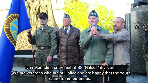 Waffen SS "Galizia" commemorations in Ukraine.