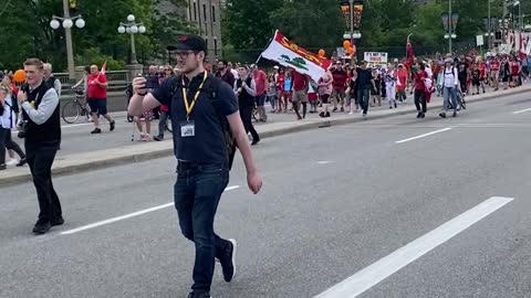 MAD MAX LIBERTÉ MARCH on CANADA DAY