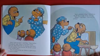 The Berenstain Bears and Too Much TV|English for kids | children's books|learn English thru reading