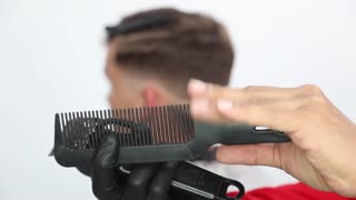 How to Cut and style a Low Razor Fade Mens Haircut