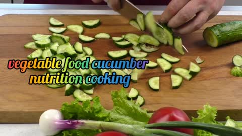 vegetable food cucumber nutrition cooking