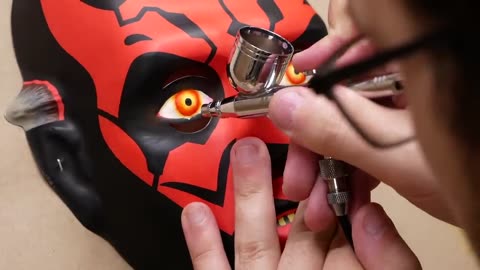 Repainting Cheap Halloween Masks - Part 3 (Star Wars)