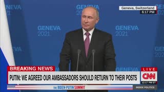 Putin Brings Up Jan. 6 Riot During Press Conference
