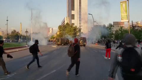 Estado de emergencia en Chile por jornada de protestas