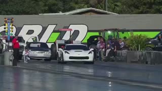 C7 Z06 at the drag strip!