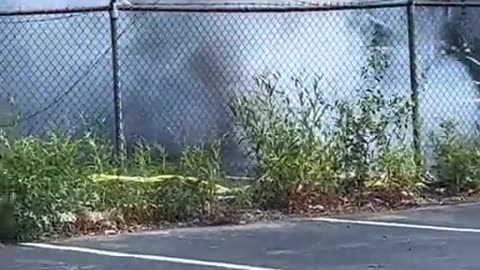 Another Tesla car is burning, here is the on site report