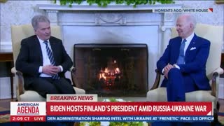 President Of Finland CLOWNS Biden TO HIS FACE