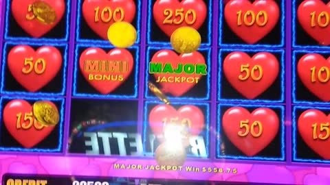 ❤️First Major Win at Winstar Casino and World Resort on Heart Lightning Link