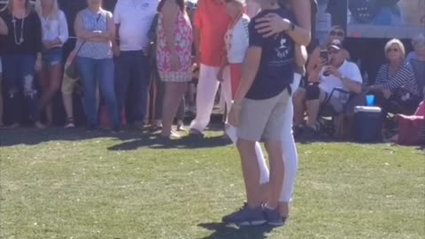 Mother and Son Dance for the Win
