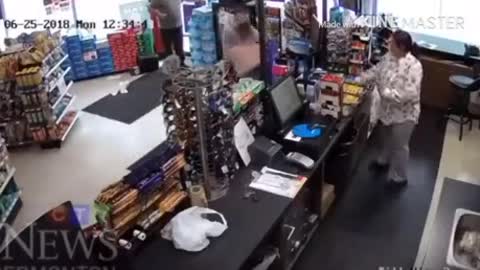 Robbery gone wrong. Just wait for it...