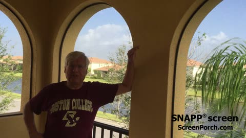 SNAPP® screen Porch Screen Project Review - Rick from Florida