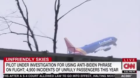 Southwest Airline Pilot said Let’s Go Brandon & CNN Cries about it 🤣😂😂