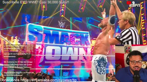 LA ULTIMA LUCHA DE EDGE WWE SMACKDOWN 8/18/2023