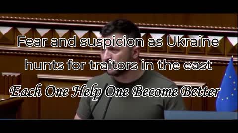 Fear and suspicion as Ukraine hunts for traitors in the east