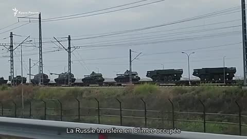 La Russie transfère en Crimée occupée