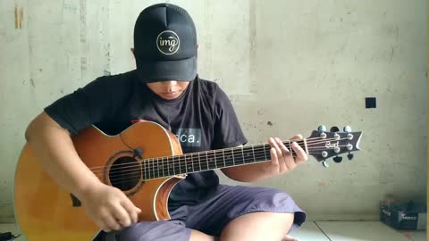 Gedabrul (blues) fingerstyle guitar By Alip Ba Ta