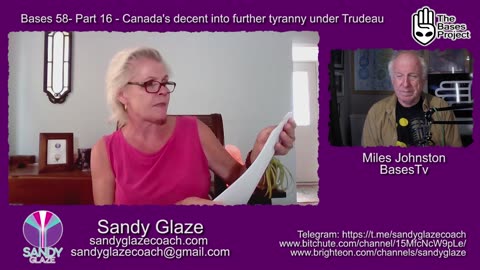 Bases 58 Sandy Glaze Part 16 - Canada's Decline into a Prison State