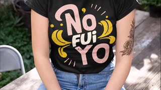 Express Yourself: Ever Seen a Tee This Bold? #NoFuiYo #TrendyTshirts #CasualChic