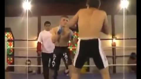 Khabib's first fight...