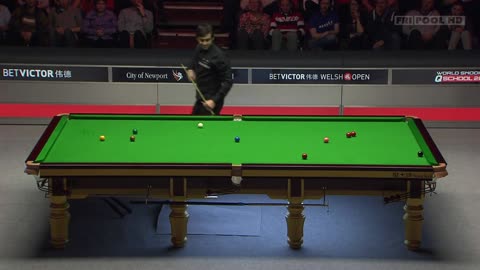 Ronnie O'Sullivan 2 Legendary Counter Clearances vs Barry Hawkins 2014 Welsh Open