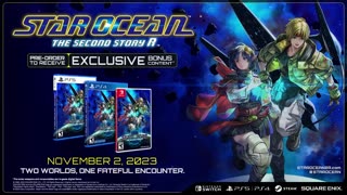 Star Ocean The Second Story R - Official Launch Trailer