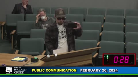 jewish city official drops zoom for comments because of speech he doesn't like