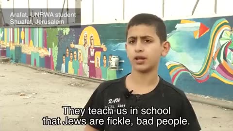 Palestinian children taught to hate Jews, encouraged to kidnap and kill them