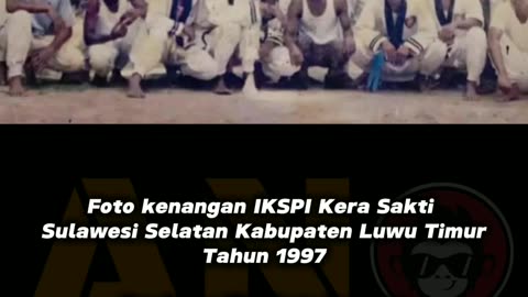 Foto kenangan IKSPI Kera Sakti Sulawesi Selatan Kabupaten Luwu Timur Tahun 1997