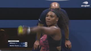 US Sports Tennis Feat. Serena Williams vs. Bethanie Mattek-Sands Extended Highlights