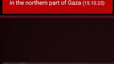 "We have proof that Hamas is preventing civilians from evacuating from northern to southern Gaza"