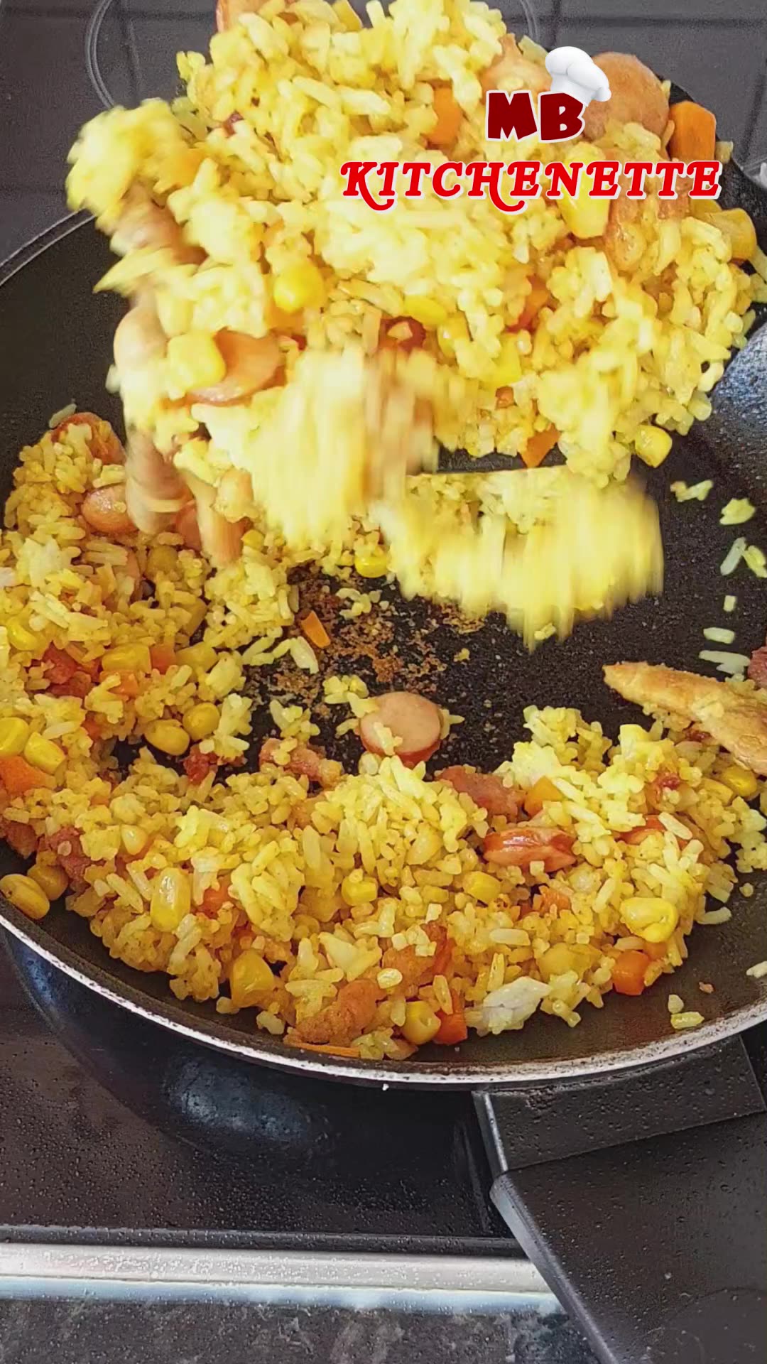 Easy Perfect Fried Rice Recipe. No more take-out ๐ฅ ๐ฉโ๐ณ ๐ #friedrice #