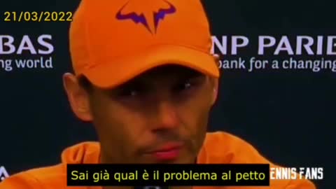NWO, VACCINI: Rafael Nadal, tennis, malore, Pfizer, sieri genici, miocardite
