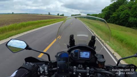 Missouri Weekend Ride - Washington to Hermann (2019 Kawasaki Versys 1000 SE LT+)