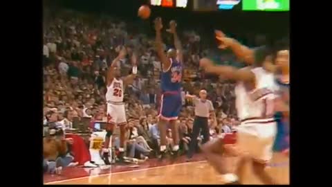 Greatest Moments in NBA History - Toni Kukoc Game Winner vs Knicks