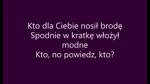 Tak bardzo się starałem - Czerwone gitary (tekst)