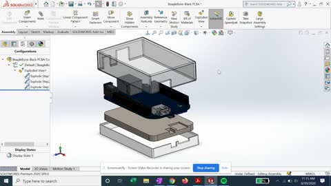 Exploded View in Solidworks
