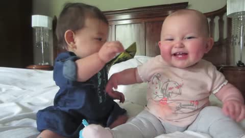 Cute babies Playing in Life