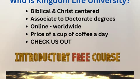 Discover the Kingdom of God