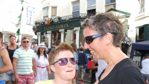 Brighton And Hove Gay LGBTIA+ Pride UK. 2015 Part 10.