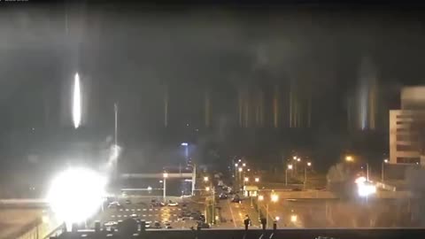 ZAPORIZHZHIA - EUROPE'S LARGEST NUCLEAR POWER PLANT - UNDER ATTACK AND ON FIRE