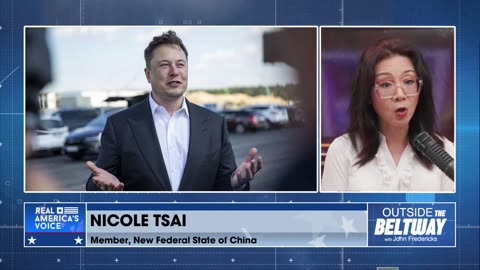 Nicole Tsai: Elon Musk, Wall St. Gangster Bankster's Jet Off To Beijing With Tin Cup In Hand