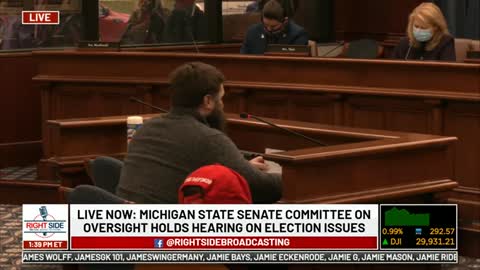 Shane Trejo - Michigan State Senate Committee Hearing on Dec 1, 2020